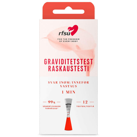 RFSU Raskaustesti 12 kpl