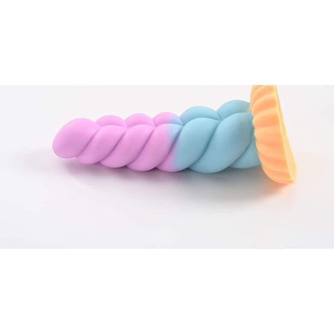 Spiraali fantasiadildo 19 cm