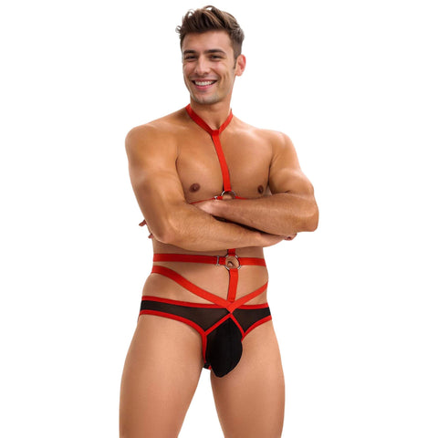Punainen harness-body