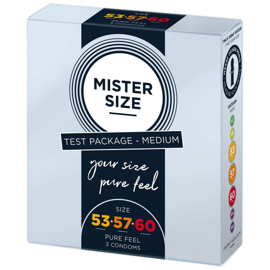 Mister Size trial set 3 kpl